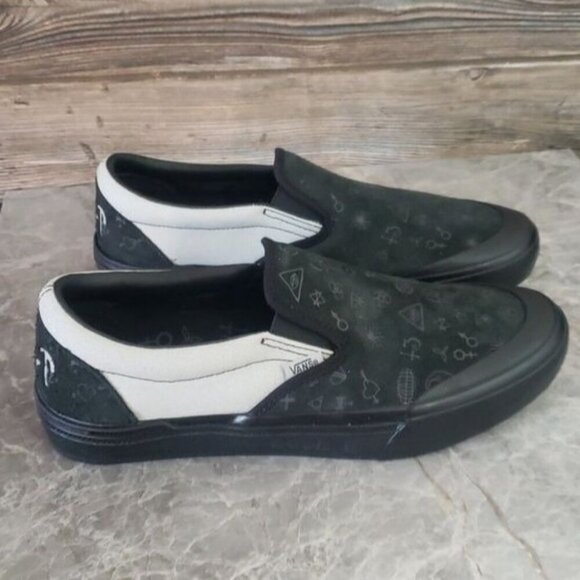 New Vans BMX Slip‎ On Cult Black Grey Sneakers - Picture 6 of 11